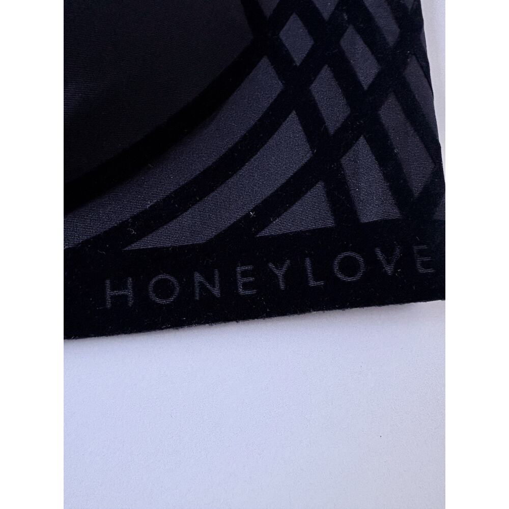 Honeylove Liftwear Silhouette Wireless Black Bra Vamp Smoothing Sz M 34 C/D - Picture 7 of 12